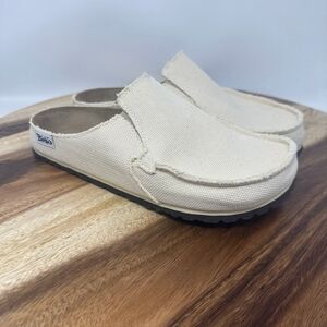 Birki's Birkenstock Women’s 7 US (EU 38) Classic Skipper Off White Mules NEW